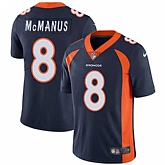 Nike Denver Broncos #8 Brandon McManus Navy Blue Alternate NFL Vapor Untouchable Limited Jersey,baseball caps,new era cap wholesale,wholesale hats
